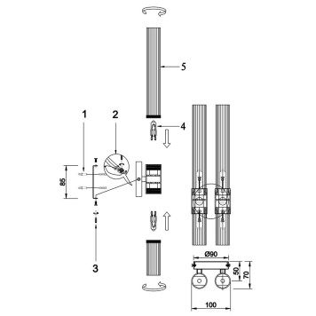 Бра Newport 7270 7275/A brass-2