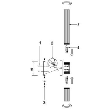 Бра Newport 7270 7276/A left brass-4