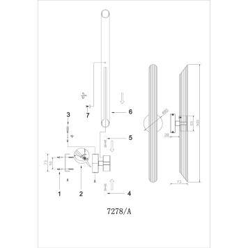 Бра Newport 7270 7278/A brass-1