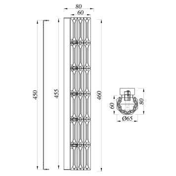 Бра Newport 8240 8248/A gold NEW-1