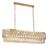 Люстра Newport 8300 Ashley 8300/120 oval gold polished