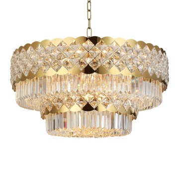 Люстра Newport 8300 Ashley 8301/80 C gold polished-1