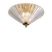 Светильник потолочный Newport 8350 Nika 8355/PL gold