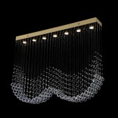 Светильник потолочный Newport 8400 Catrin 8407/PL gold