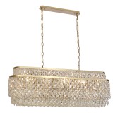 Люстра Newport 8530 Tiffany 8530/120 C oval gold polished