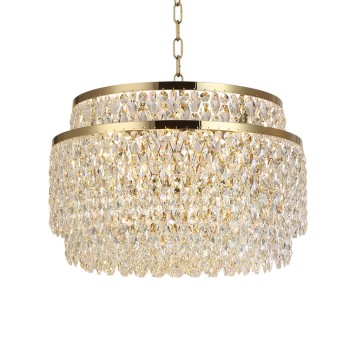 Люстра Newport 8530 Tiffany 8530/60 C gold polished-1