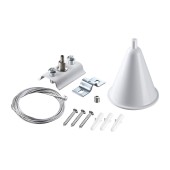 Кронштейн-подвес на однофазный двухжильный  шинопровод Novotech Port 135151 Кронштейн-подвес на однофазный двухжильный  шинопровод Novotech Port 135151