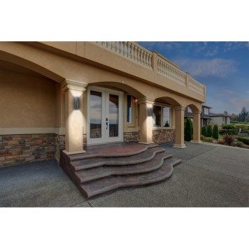 Уличный настенный светильник Novotech Kaimas 357412-3