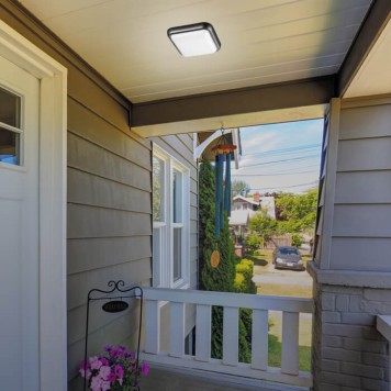 Уличный настенно-потолочный светильник Novotech Opal 357509-1