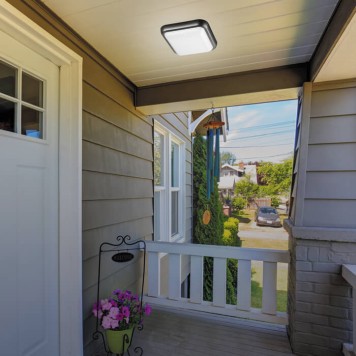 Уличный настенно-потолочный светильник Novotech Opal 357511-1