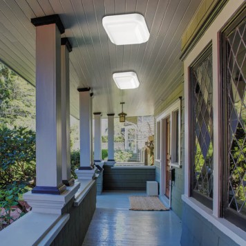 Уличный настенно-потолочный светильник Novotech Opal 357512-1