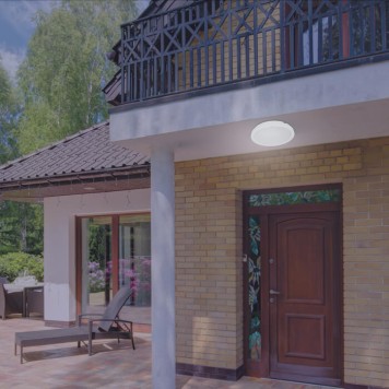 Уличный настенно-потолочный светильник Novotech Opal 357514-1