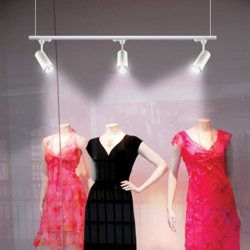 Трековый трехжильный светильник Novotech Selene 357547-1