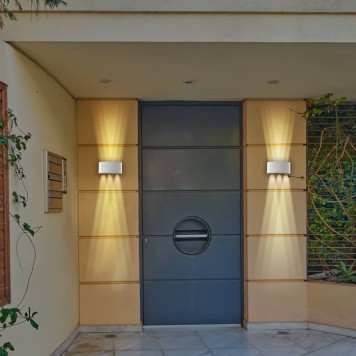 Уличный настенный светильник Novotech Calle 357680-1