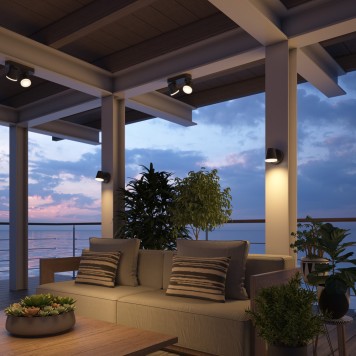 Уличный настенный светильник Novotech Kaimas 357830-1