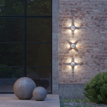 Уличный настенный светильник Novotech Calle 357832-2