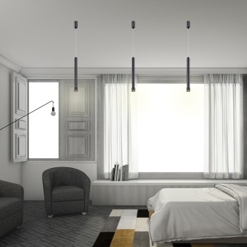 Трековый трехжильный светильник Novotech Eddy 357980-2