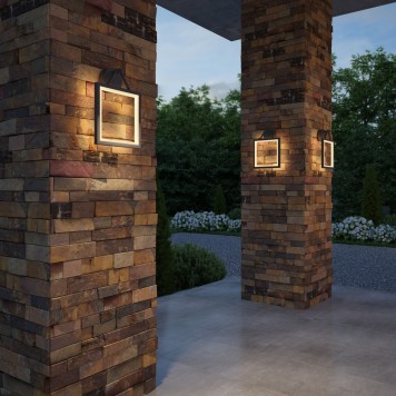 Уличный настенный светильник Novotech Roca 358060-1