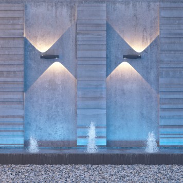 Уличный настенный светильник Novotech Kaimas 358089-3