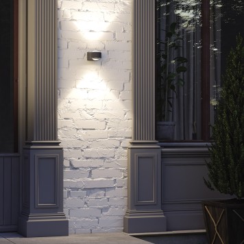 Уличный настенный светильник Novotech Calle 358154-2