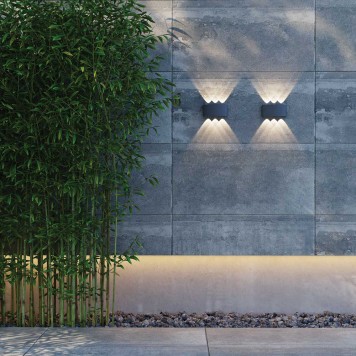 Уличный настенный светильник Novotech Calle 358460-3