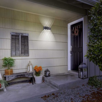 Уличный настенный светильник Novotech Calle 358461-4