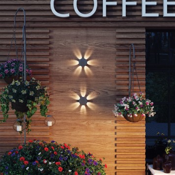 Уличный настенный светильник Novotech Calle 358463-2