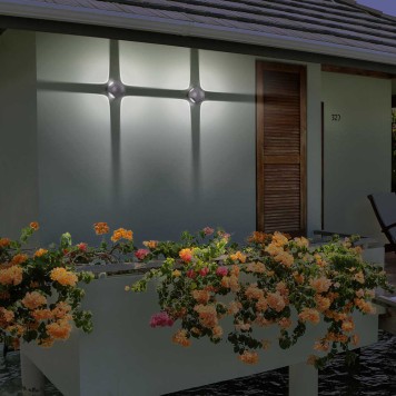 Уличный настенный светильник Novotech Calle 358464-2