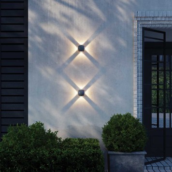 Уличный настенный светильник Novotech Calle 358464-3