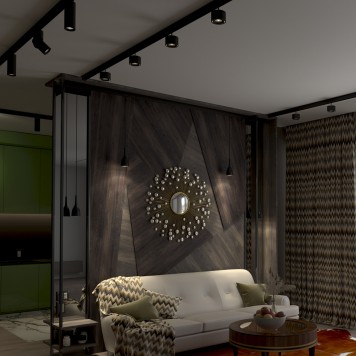 Трековый светильник Novotech Flum 358547-2