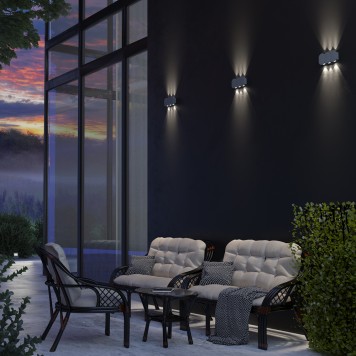 Уличный настенный светильник Novotech Calle 358560-3