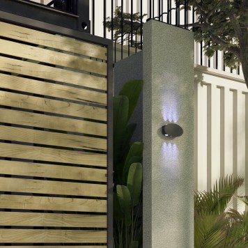 Уличный настенный светильник Novotech Calle 358563-4