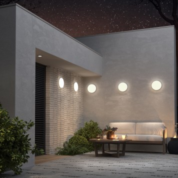 Уличный настенно-потолочный светильник Novotech Opal 358889-2