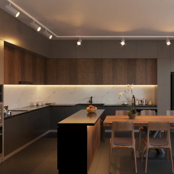 Трековый двухжильный светильник Novotech Selene 359155-1