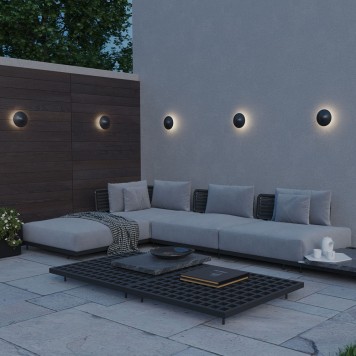 Уличный настенный светильник Novotech Fung 359301-1