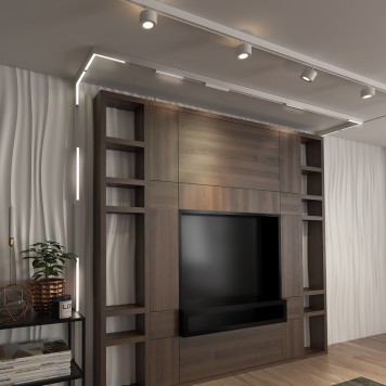 Трековый светильник Novotech Flum 359503-3