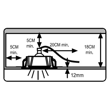Светильник точечный Novotech Yeso 370471-1
