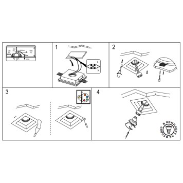Светильник точечный Novotech Yeso 370471-2