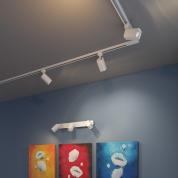 Трековый трехжильный светильник Novotech Gusto 370552-4
