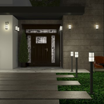 Уличный настенный светильник Novotech Zebra 370775-2