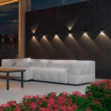 Уличный настенный светильник Novotech Landscape 370838-2