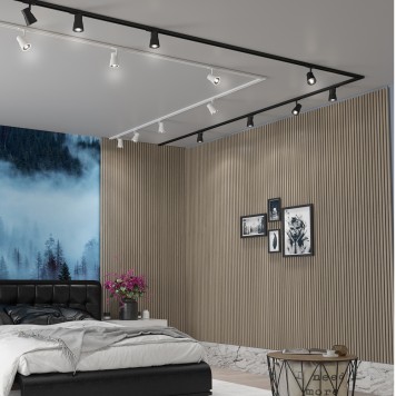 Трековый двухжильный светильник Novotech Molo 370932-5