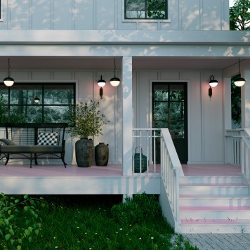 Уличный потолочный светильник Novotech Acorn 370956-1