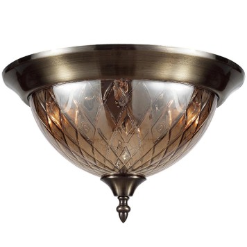 Светильник потолочный Crystal Lux NUOVO PL3 BRONZE