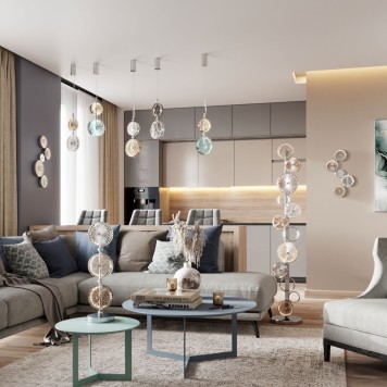 Лампа настольная Odeon Light Caramella 5416/13TL-5