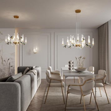 Люстра Odeon Light Lark 5431/37L-1