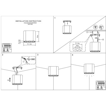 Светильник точечный Odeon Light Small 7091/15CL-5