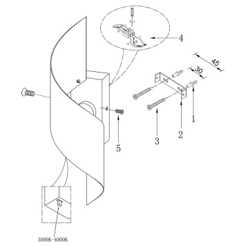 Бра Odeon Light Boccolo 7102/6WL-6