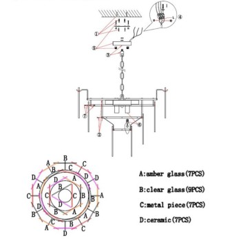Люстра Omnilux Casanuova OML-52603-08-1