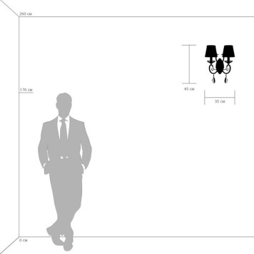 Бра Osgona Ricerco 693622-1